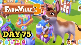 FarmVille 3  Animals Gameplay Walkthrough Day 75 [upl. by Ainet]