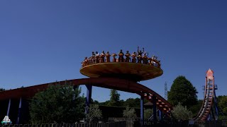 Edge  POV  Paultons Park  Zamperla  DiscO Coaster [upl. by Stanwood]