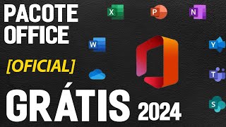 COMO BAIXAR E INSTALAR O MICROSOFT OFFICE GRÁTIS OFICIAL COMPLETO 2024 [upl. by Wallack]