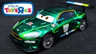 NIGEL GEARSLEY with Metallic Finish Ransburg Cars 2 ToysquotRquotUS exclusive DieCast Disney Pixar [upl. by Esilahc]