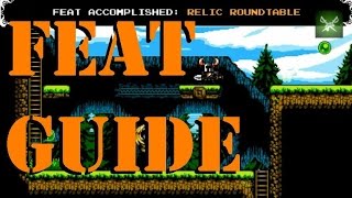 Shovel Knight  Relic Roundtable Feat Achievement Guide Walkthrough [upl. by Husein]