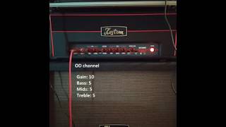 Kustom KG100HFX 100W solid state half stack first chords and licks [upl. by Coucher506]