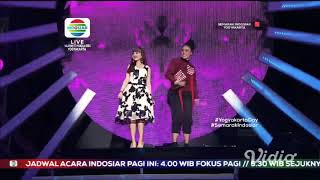 Tasya rosmala feat Diana sastra  Lanange jagad LIVE SEMARAK INDOSIAR YOGYAKARTA [upl. by Tadio624]