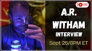 AR Witham Author Interview  Interview BookTube authorinterview [upl. by Shirley470]