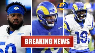 Rams Shake Up the Roster Joseph Noteboom Set to Return  Two More Big Moves LA RAMS NEWS [upl. by Alveta158]