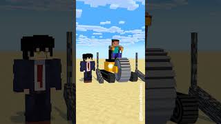 HELP Herobrine From How Much Bedrock To Stop Them friendship trending anime minecraftshorts [upl. by Nnylyaj544]