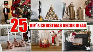 ⭐️ Las mejores 25 Ideas para decorar en Navidad hazlo tu misma FACILES Y ECONOMICAS 2024 [upl. by Dido]