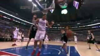 Blake Griffin gets blocked twice by Darko Milicic [upl. by Pelligrini]