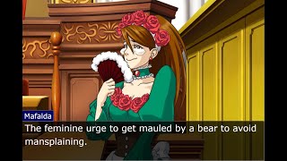 Man or Bear Debate  Ace Attorney [upl. by Cirone857]