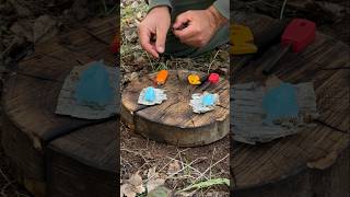 Survival Skills Universal Fire Starter for Camping survival camping lifehacks [upl. by Wernher]