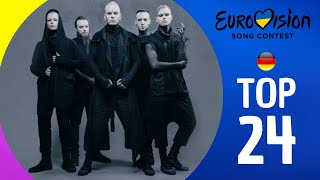 TOP 24  EUROVISION SONG CONTEST 2023   GERMANY  ESC 2023 [upl. by Adoree516]