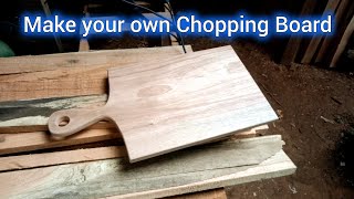 Easy Make your Own Chopping Board [upl. by Kutzer689]