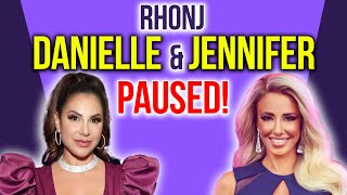 RHONJ Danielle amp Jennifer Paused rhonj bravotv peacocktv [upl. by Attayek740]