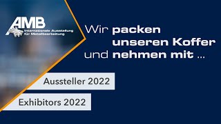 AMB 2022  Das sind unsere Aussteller [upl. by Brown]