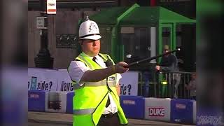 IOM TT Beer Tent  Police Man owns the show [upl. by Trab]