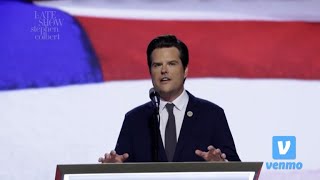 Venmos Advice For Matt Gaetz [upl. by Naynek]