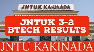 JNTUK 32 BTECH RESULTSjntuk [upl. by Etselec]