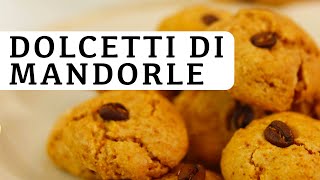 Delicious Almond Cookies Easy DOLCETTI DI MANDORLE Recipe [upl. by Wassyngton]