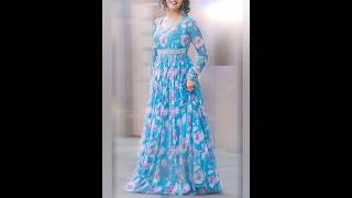 Trendy Long Frock Designs Every Girl Needs in 2024 [upl. by Nodrog]