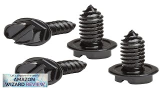 License Plate Screws with Rustproof Finish License Plate Screw Kit Review [upl. by Merkle617]