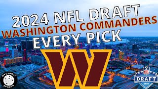 Washington Commanders  Draft Picks 2024 Jayden Daniels Luke McCaffrey amp More [upl. by Einnahc]