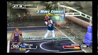 NBA BALLERS Rags to Riches Playthru 2 PS2 [upl. by Rebme]