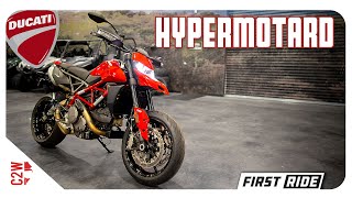 2019 Ducati Hypermotard  First Ride [upl. by Meldon]