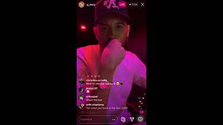 GEazy X Marc E Bassy NEW SONG on G’s InstaLive 31032020 [upl. by Nahgen]