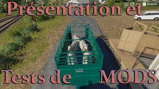 PS4  XBOX  PC  FS19  Présentation et Tests de Mods [upl. by Reggis]