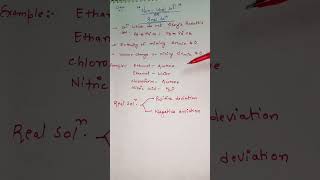 Non ideal or real solution examples class12 icse cbse chemistry [upl. by Weidner]