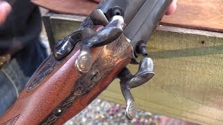 Pedersoli Classic SidebySide Black Powder Shotgun [upl. by Candice]