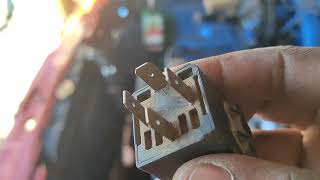 HOW TO WIRE A CAR FAN WITH RELAY AND TEMPERATURE SWITCH  MATTES GARAGE [upl. by Mansur212]