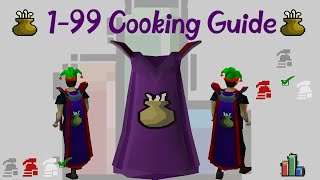 OSRS Quick 199 Ironman Cooking Guide [upl. by Yotal743]