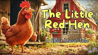 THE LITTLE RED HEN STORY  Bedtime Stories for Kids in English shortmoraltales [upl. by Jasisa]