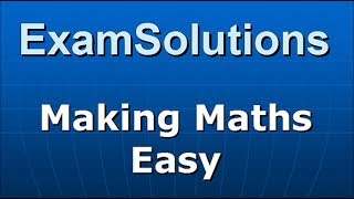 Matrices  Finding the cofactor matrix  ExamSolutions  maths problems answered [upl. by Mikah774]