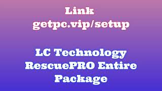 🔸LC Technology RescuePRO🦄 HOW TO INSTALL 💻PCLAPTOP TUTORIAL 2024 no charge🎁 [upl. by Dick]