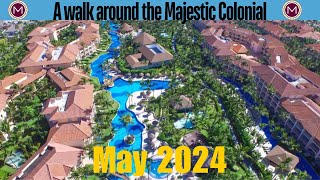 Majestic Elegance Punta Cana A walk to Majestic Colonial [upl. by Nimrak398]