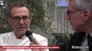 Intervista con Massimo Bottura chef osteria Francescana Modena [upl. by Rexanne]