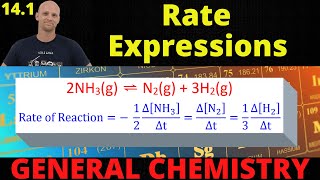 141 Rate Expressions and the Rate of Reaction  General Chemistry [upl. by Eelarual]