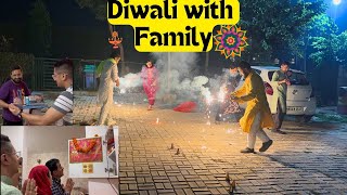 Diwali celebrate kari puri Family ke sath 🪔🤪Diwali ke baad hum chale gaon 😋🥳 [upl. by Frances356]