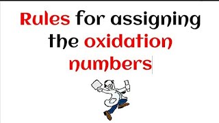 Rules for determine the oxidation number introduction of oxidation number [upl. by Henke406]