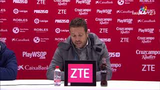 Rueda de prensa de Luis García Tevenet tras el Sevilla Atlético vs Osasuna 01 [upl. by Ingaborg999]