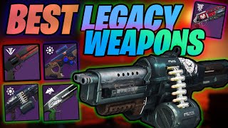 These Are The SUNSET WEAPONS YOU NEED TO TRY OUT Best Legacy Weapons In Destiny 2 The Final Shape [upl. by Oitaroh]