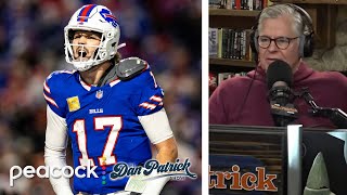 Why Josh Allen deserves edge in MVP race over Lamar Jackson  Dan Patrick Show  NBC Sports [upl. by Yendirb]