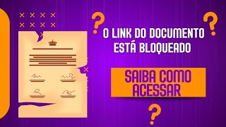 DOCUMENTO CUJO LINK ESTÁ BLOQUEADO NO FAMILYSEARCH [upl. by Socram593]