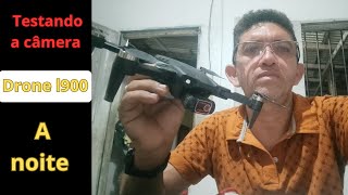 Testando a câmera do drone l900 A noite [upl. by Ailema]