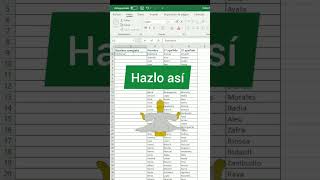 👉Concatenar rápido en Excel excel exceltips exceltutorial trucos tips tutorial consejos [upl. by Tnarb]