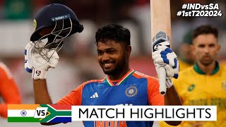 India vs South Africa 1st T20 2024 Highlights  IND vs SA 2024  IND vs SA 1st T20 Highlights 2024 [upl. by Web371]