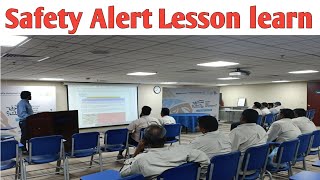 safety Alert and Lesson Learn  safety video  safety officer training  safety Kashif [upl. by Saville]