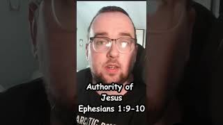 Authority of Jesus  Ephesians 1910 devotional bibleverse spirituality ephesians1 [upl. by Brainard]